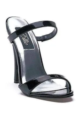 510-MAGGIE Sandal  | Black  Patent