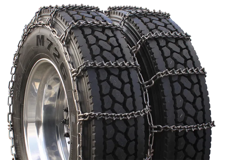 245/75-15 Dual Triple V Bar Tire Chain CAM