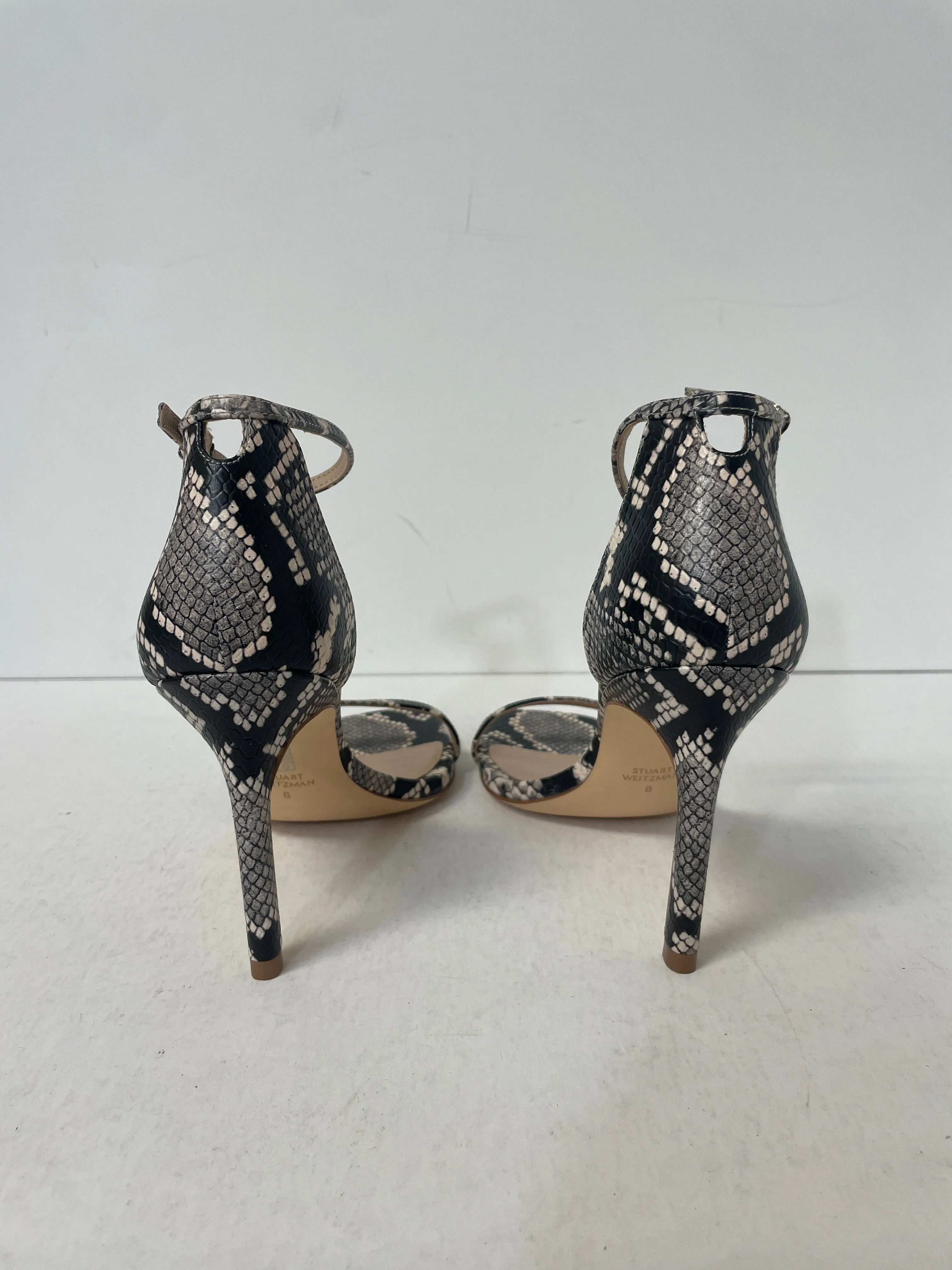 Animal Print Shoes Heels Stiletto Stuart Weitzman, Size 8