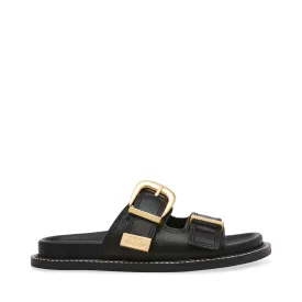 Arch Slides BLK ACTION LEATHER