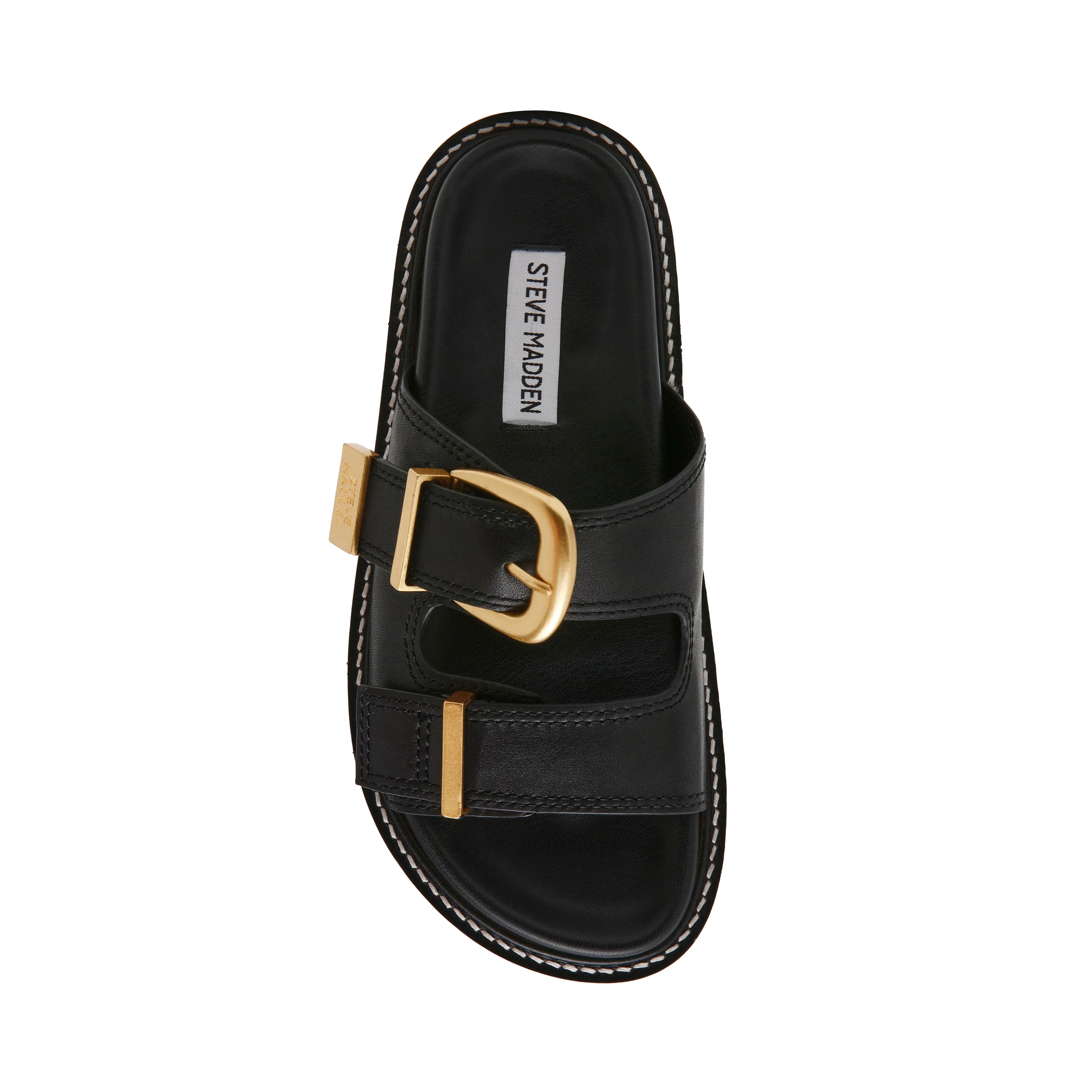 Arch Slides BLK ACTION LEATHER