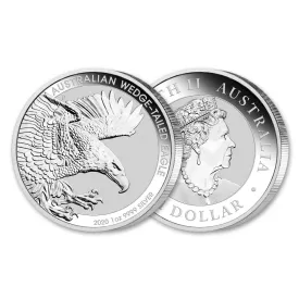 Australia - Australian Wedge-Tailed Eagle 2020 1oz Fine Silver Coin