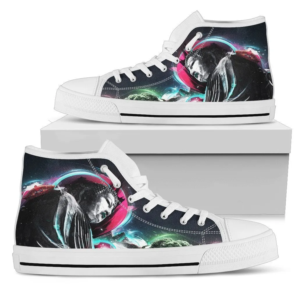 Buddha Pop Art High Tops