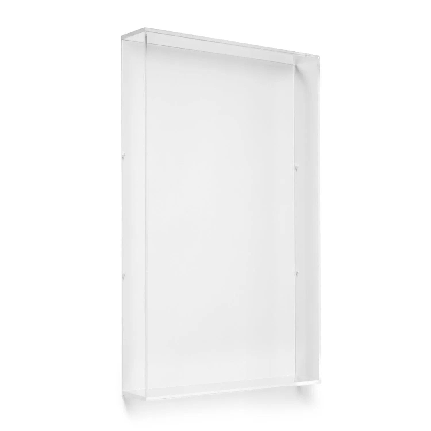 Case Pack of Backless Acrylic Shadowboxes 2" Depth | UV Grade