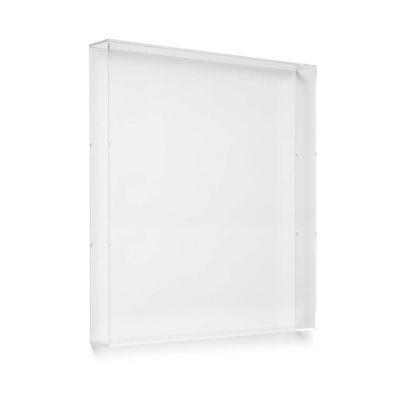 Case Pack of Backless Acrylic Shadowboxes 2" Depth | UV Grade