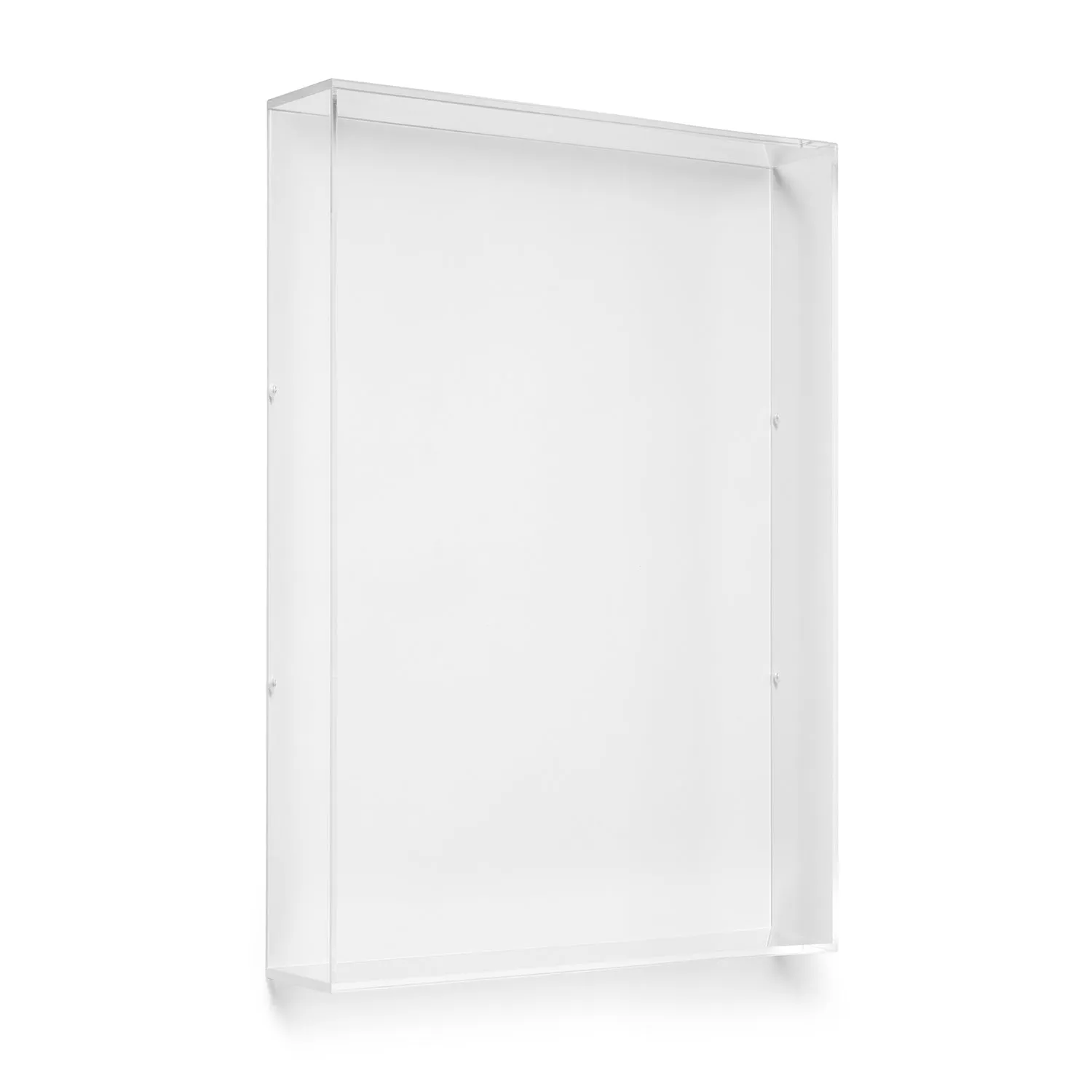 Case Pack of Backless Acrylic Shadowboxes 2" Depth | UV Grade