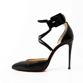 Christian Louboutin Black Suzanna Pumps 37.5