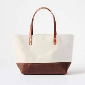 Custom Canvas East West Panel Tote