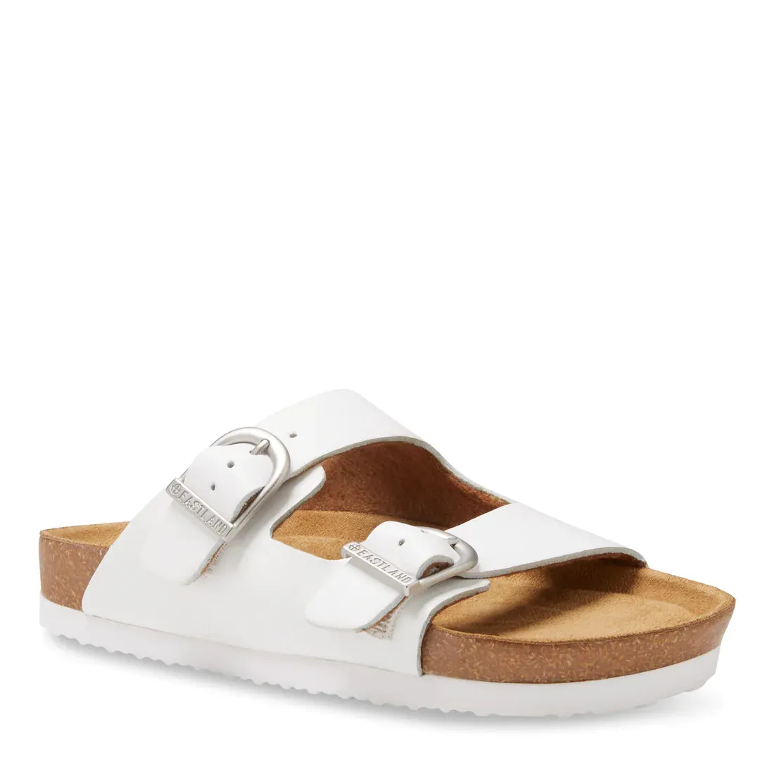 Eastland Women's Cambridge Slide Sandal - White 3865-13M