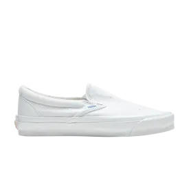 Geoff McFetridge x OG Classic Slip-On LX Vans sneakers, white