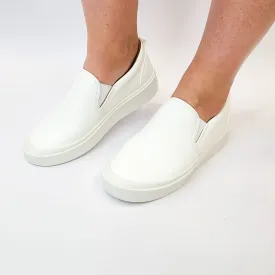 K7 white slip on sneaker