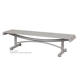 King Mills Arc Backless Bench