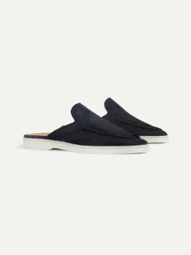 Lady Navy Yacht Slipper