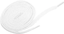 [Marshmallow White] - Flat Woven Shoelaces