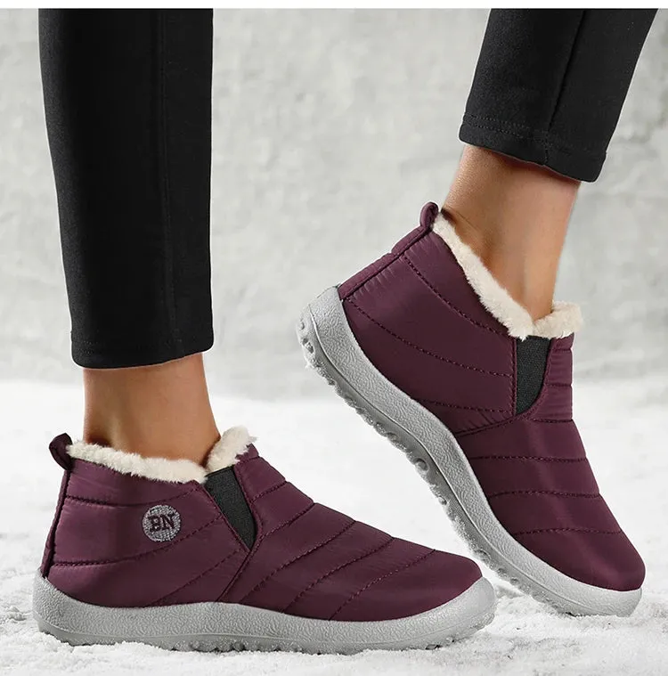 Men Boots Snow Breathable Men's Sneaker Hiking Shoes Platform