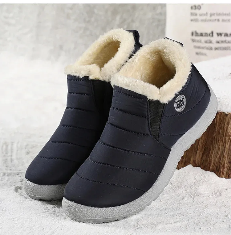Men Boots Snow Breathable Men's Sneaker Hiking Shoes Platform