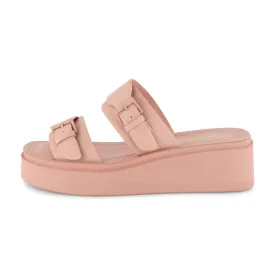 Planet Two Band Platform Sandal