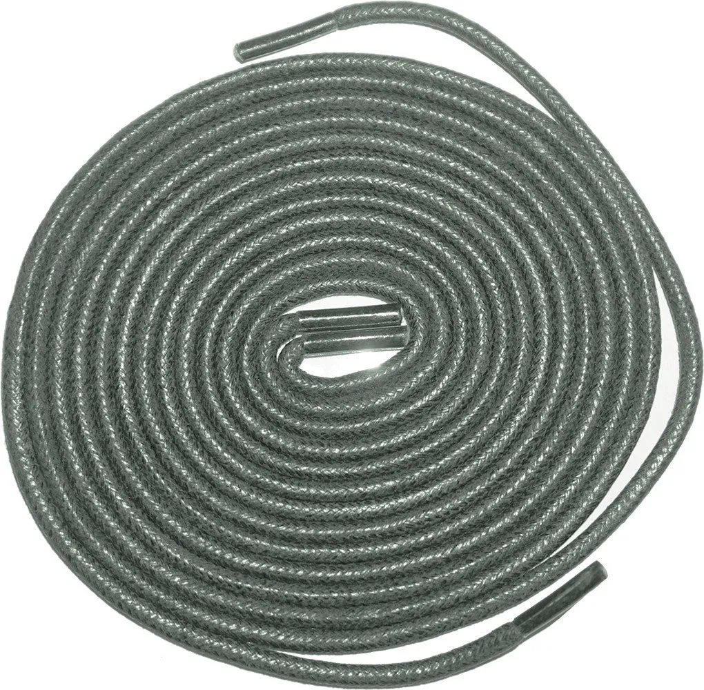 [Sage Green] - Round Waxed Cotton Shoelaces