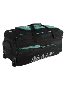 Shrey Match Wheelie Bag  -Black & Green