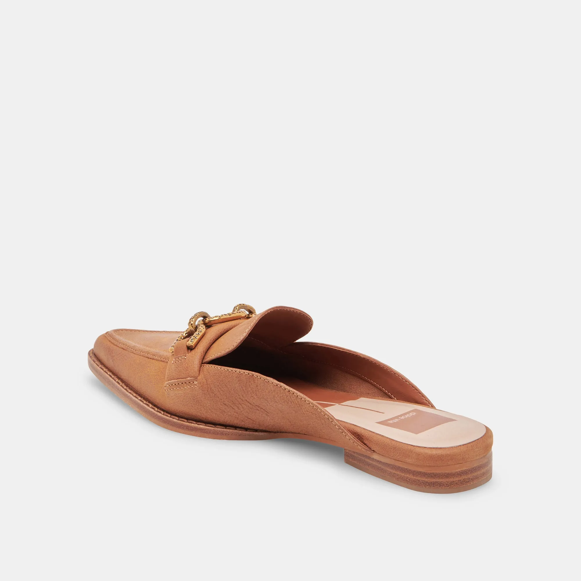 SIDON FLATS BROWN LEATHER