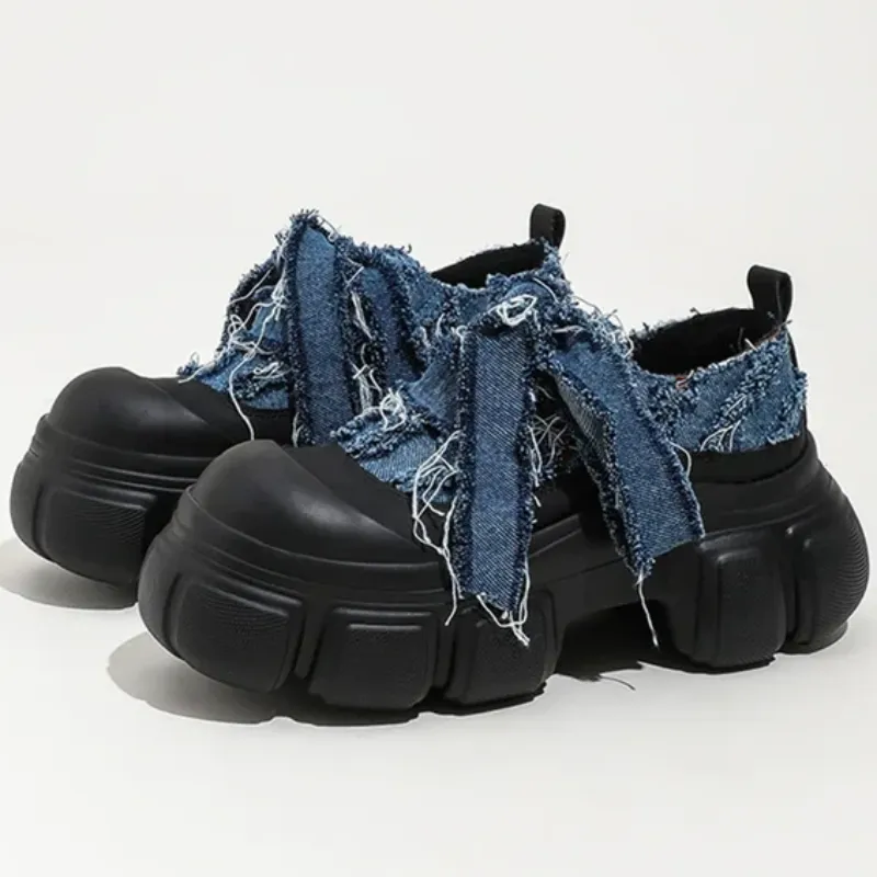 Vincy Denim Booties